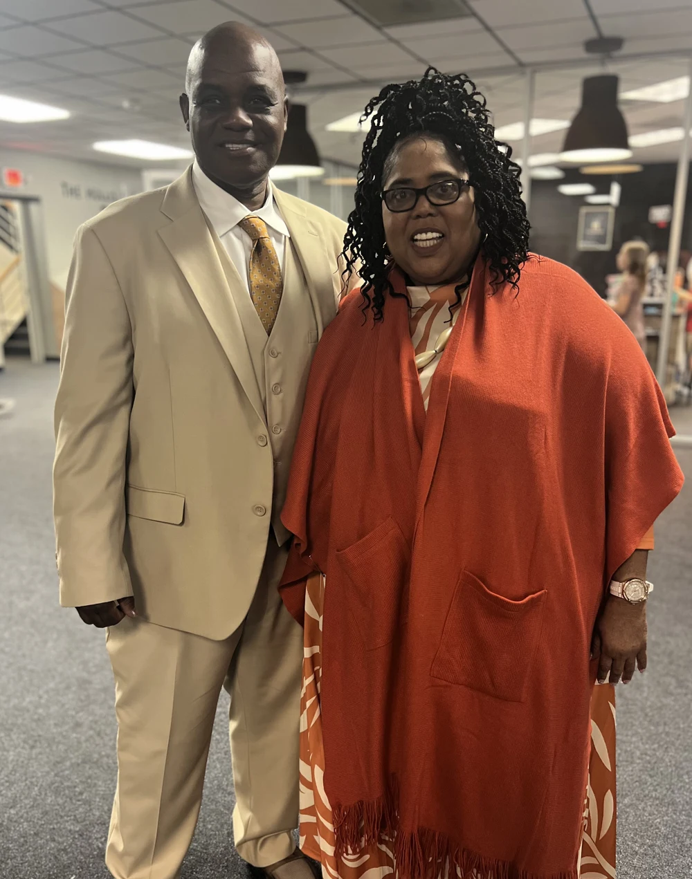 Pastors Robert and Darlene Williams together